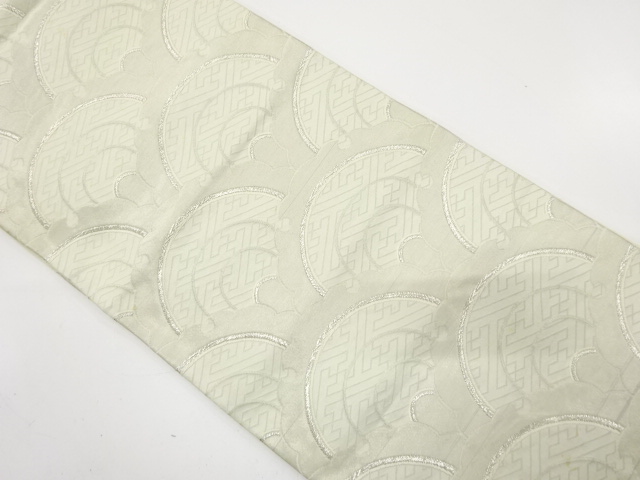 JAPANESE KIMONO / ANTIQUE KIMONO / SILK / WOVEN SEIGAIHA